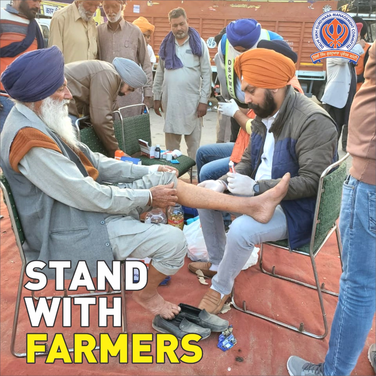 Kisaan Morcha Zindabad (No Farmers No Food)